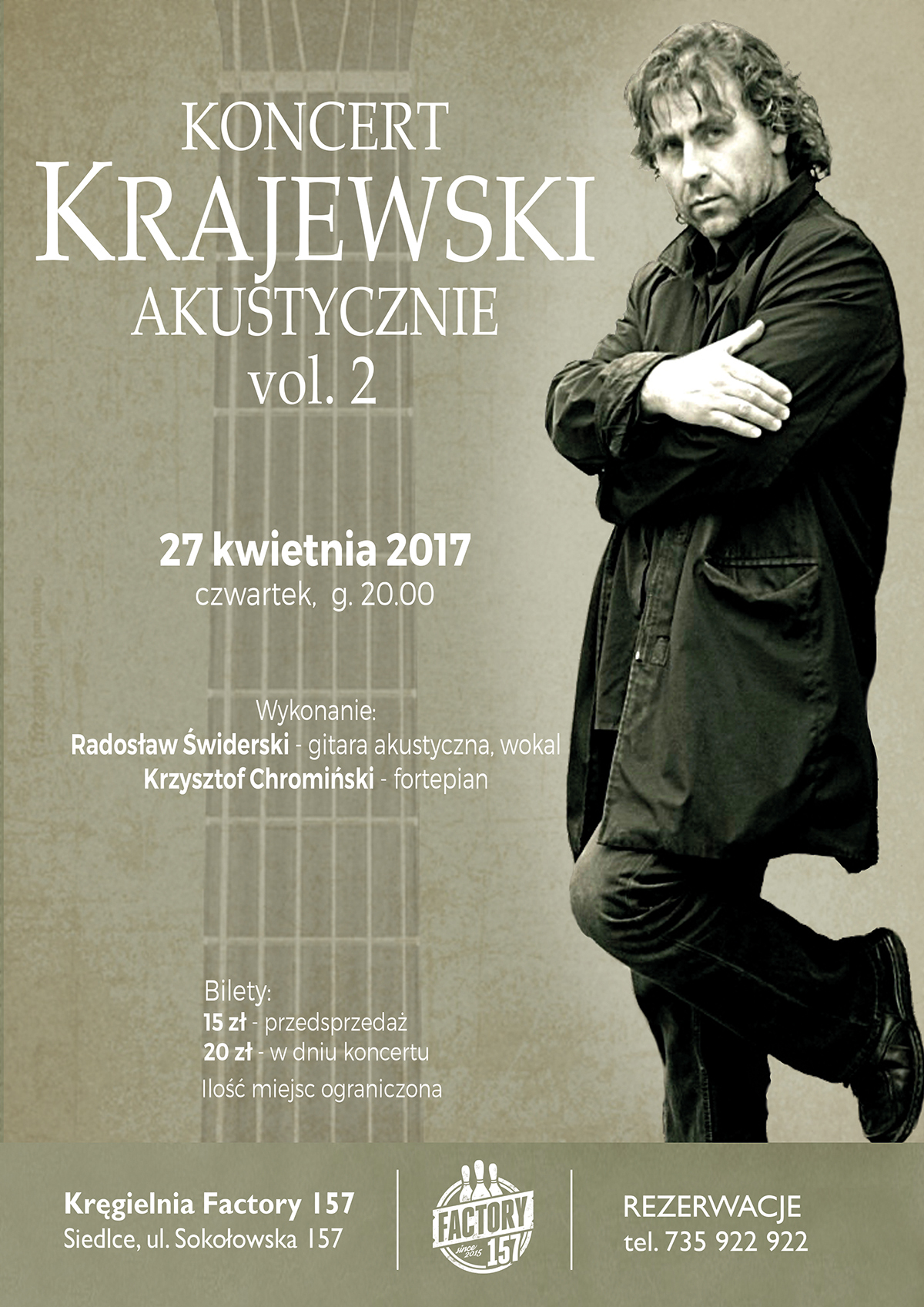 Koncert Krajewski Akustycznie vol. 2